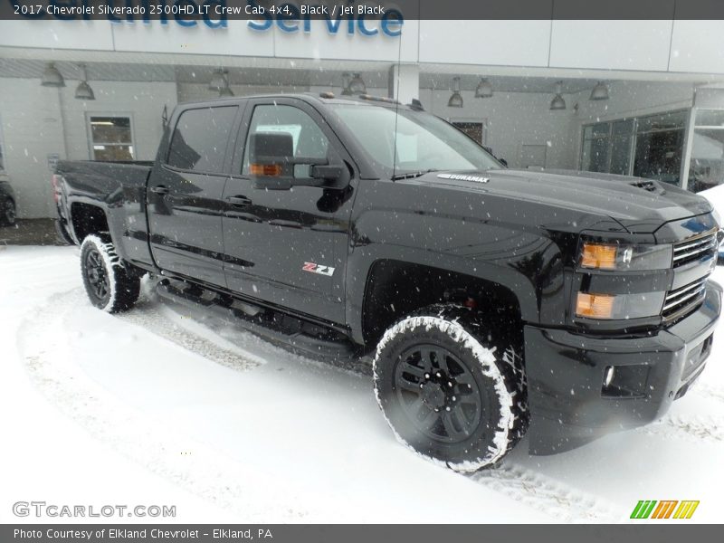 Black / Jet Black 2017 Chevrolet Silverado 2500HD LT Crew Cab 4x4