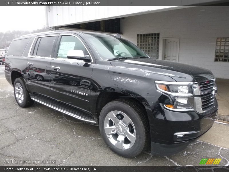 Black / Jet Black 2017 Chevrolet Suburban Premier 4WD