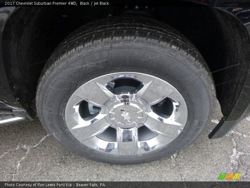 Black / Jet Black 2017 Chevrolet Suburban Premier 4WD