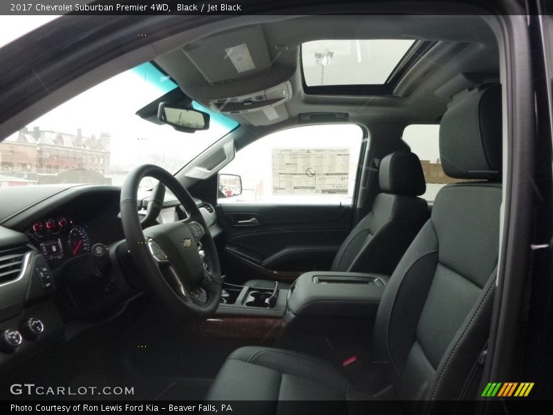 Black / Jet Black 2017 Chevrolet Suburban Premier 4WD