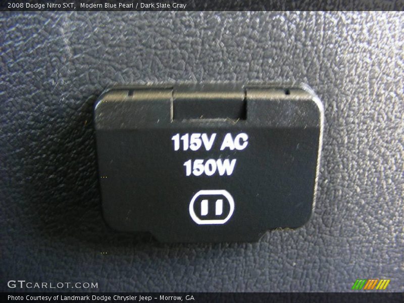 Modern Blue Pearl / Dark Slate Gray 2008 Dodge Nitro SXT