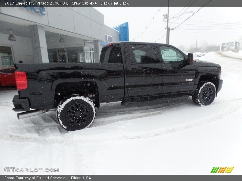 Black / Jet Black 2017 Chevrolet Silverado 2500HD LT Crew Cab 4x4
