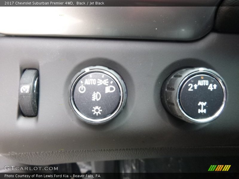 Black / Jet Black 2017 Chevrolet Suburban Premier 4WD
