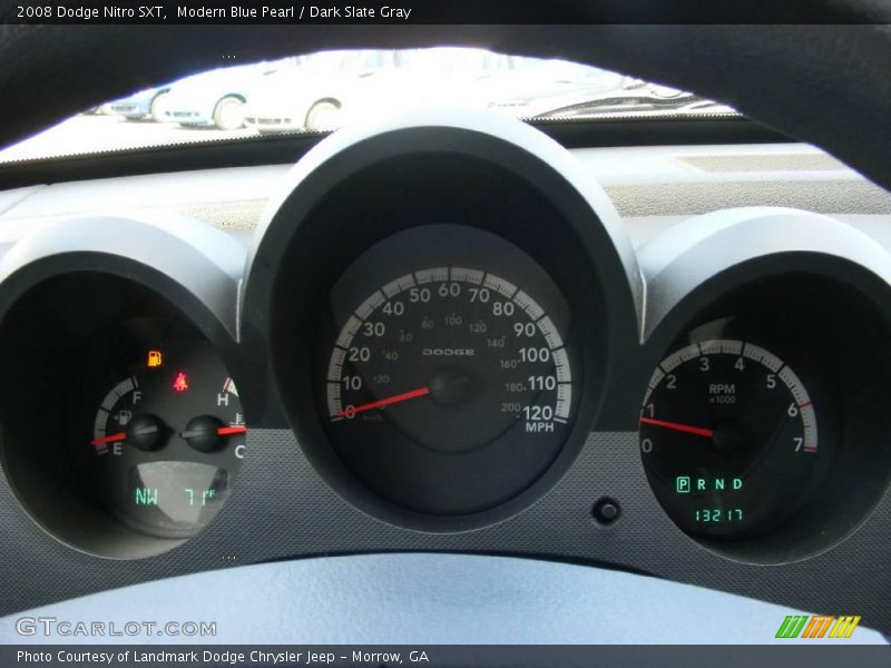 Modern Blue Pearl / Dark Slate Gray 2008 Dodge Nitro SXT