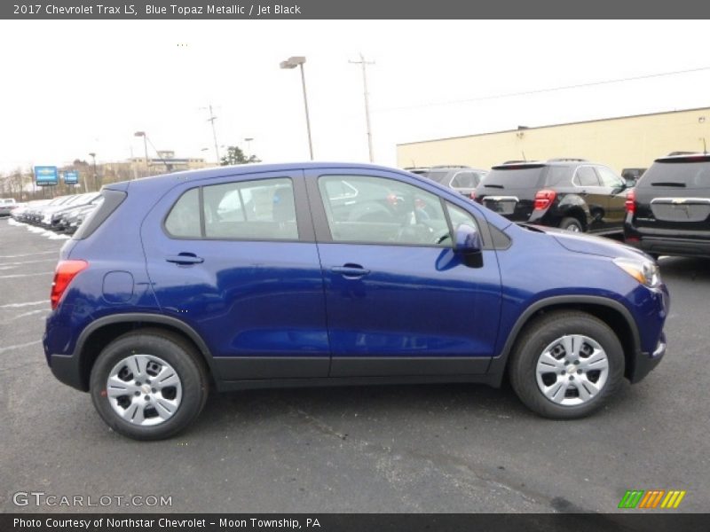 Blue Topaz Metallic / Jet Black 2017 Chevrolet Trax LS