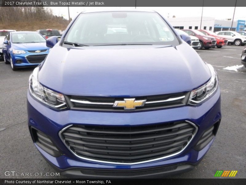 Blue Topaz Metallic / Jet Black 2017 Chevrolet Trax LS