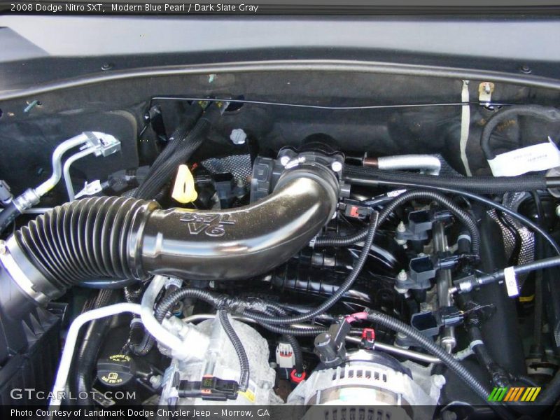 Modern Blue Pearl / Dark Slate Gray 2008 Dodge Nitro SXT