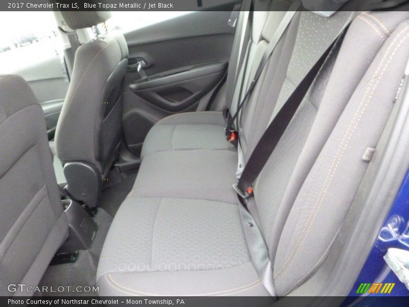 Blue Topaz Metallic / Jet Black 2017 Chevrolet Trax LS