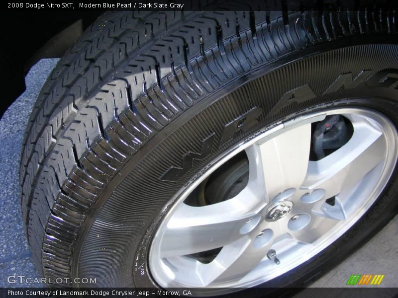 Modern Blue Pearl / Dark Slate Gray 2008 Dodge Nitro SXT