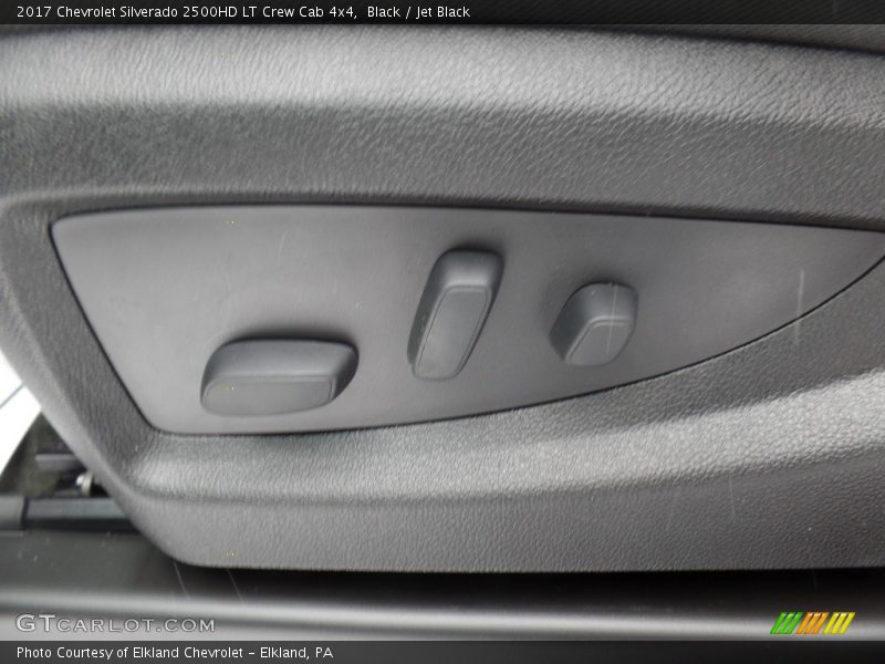 Black / Jet Black 2017 Chevrolet Silverado 2500HD LT Crew Cab 4x4