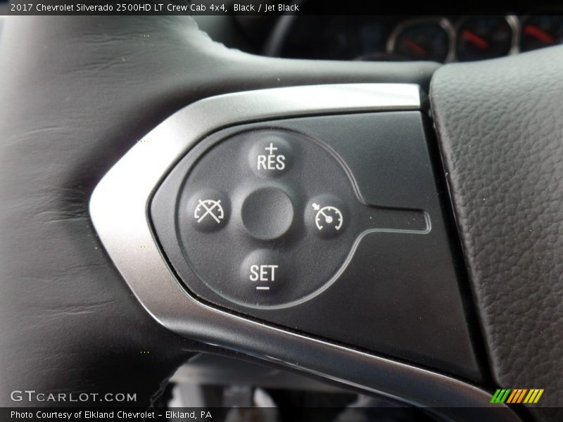 Black / Jet Black 2017 Chevrolet Silverado 2500HD LT Crew Cab 4x4