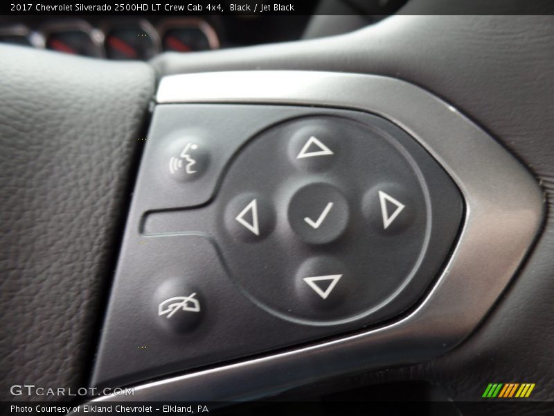 Black / Jet Black 2017 Chevrolet Silverado 2500HD LT Crew Cab 4x4