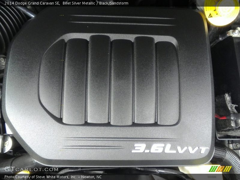 Billet Silver Metallic / Black/Sandstorm 2014 Dodge Grand Caravan SE
