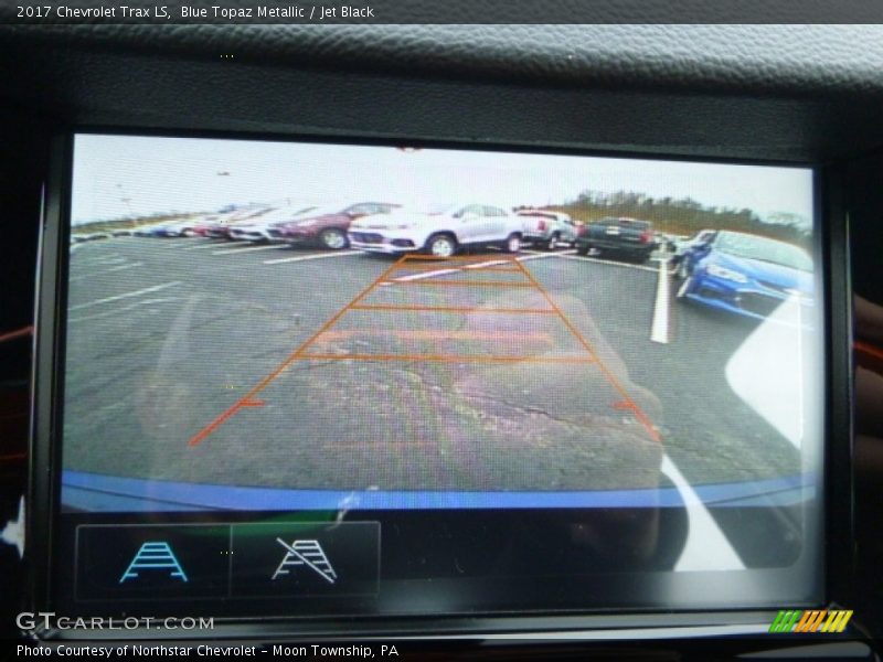 Blue Topaz Metallic / Jet Black 2017 Chevrolet Trax LS