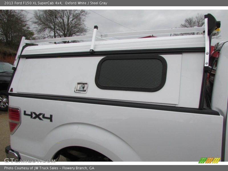 Oxford White / Steel Gray 2013 Ford F150 XL SuperCab 4x4