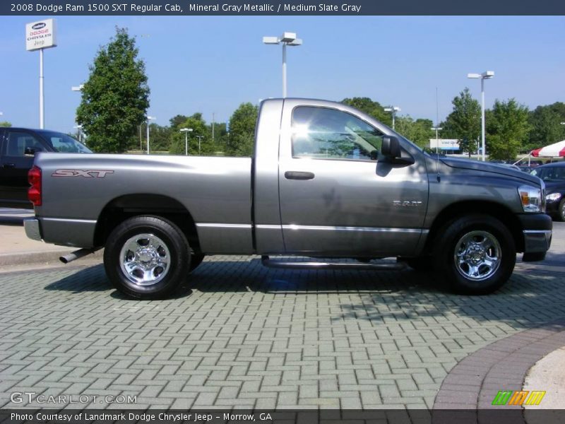 Mineral Gray Metallic / Medium Slate Gray 2008 Dodge Ram 1500 SXT Regular Cab