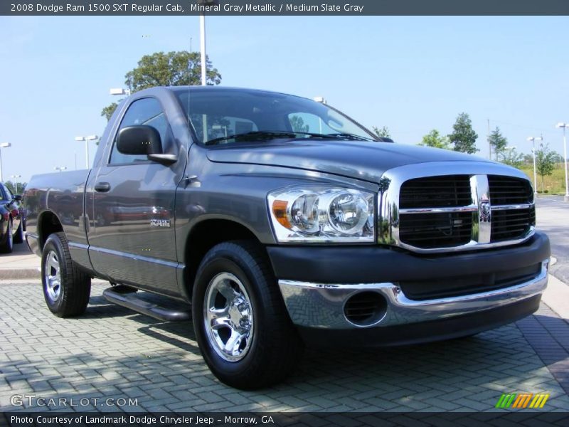 Mineral Gray Metallic / Medium Slate Gray 2008 Dodge Ram 1500 SXT Regular Cab