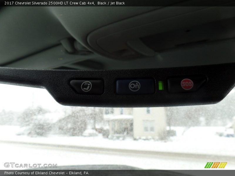 Black / Jet Black 2017 Chevrolet Silverado 2500HD LT Crew Cab 4x4