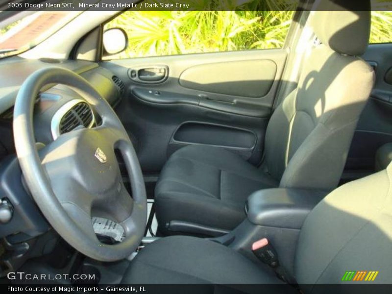 Mineral Gray Metallic / Dark Slate Gray 2005 Dodge Neon SXT