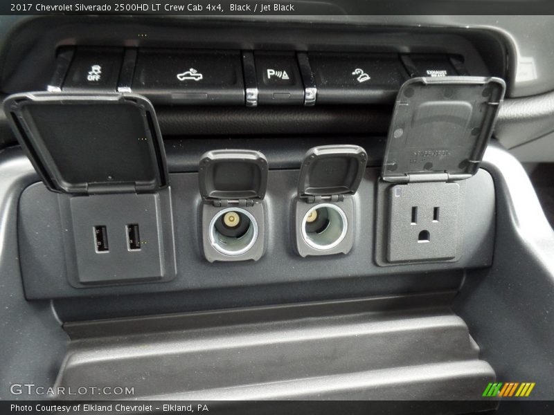 Black / Jet Black 2017 Chevrolet Silverado 2500HD LT Crew Cab 4x4