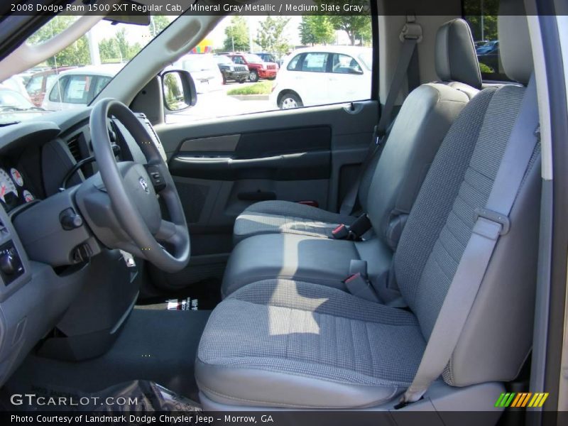 Mineral Gray Metallic / Medium Slate Gray 2008 Dodge Ram 1500 SXT Regular Cab