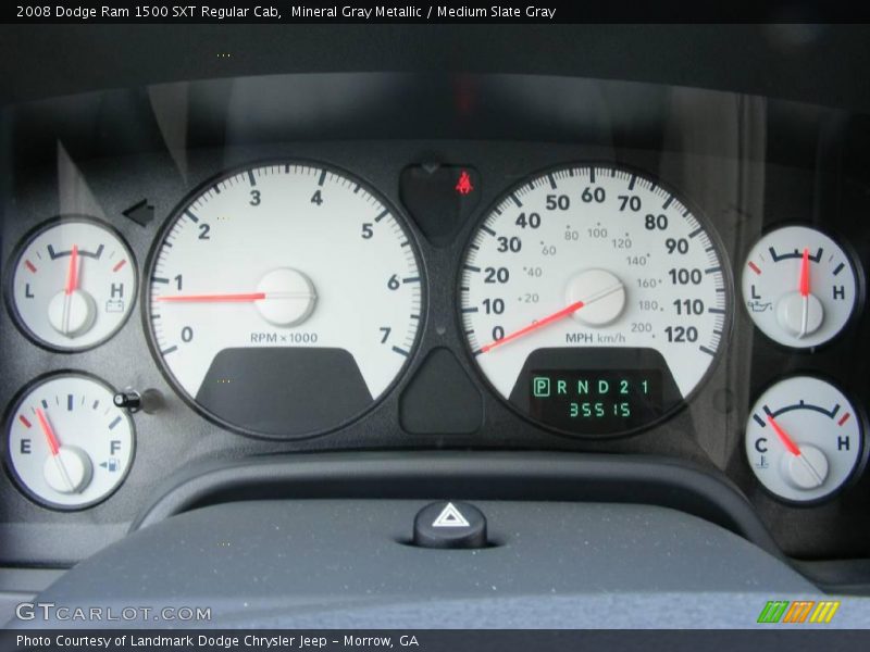 Mineral Gray Metallic / Medium Slate Gray 2008 Dodge Ram 1500 SXT Regular Cab