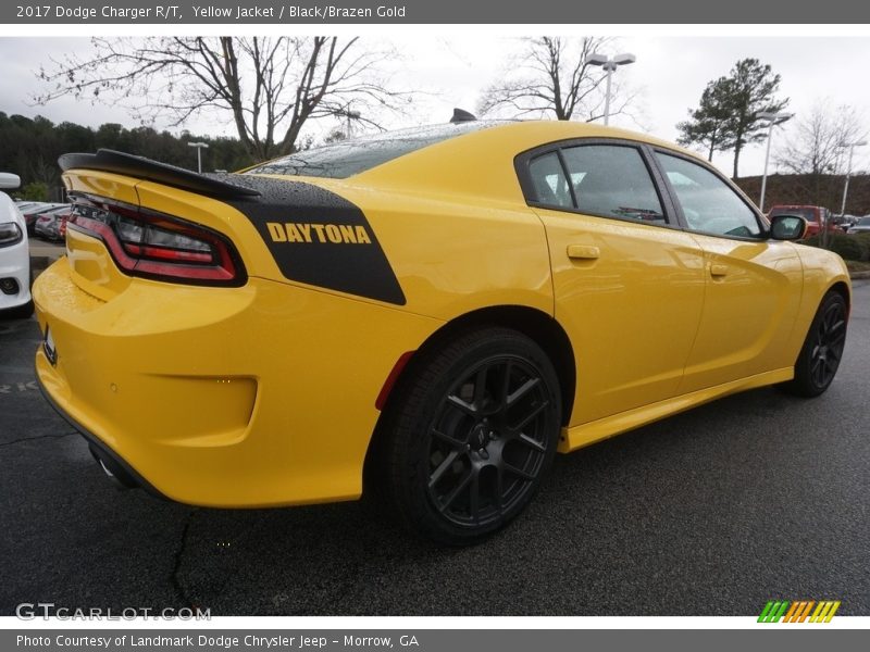 Yellow Jacket / Black/Brazen Gold 2017 Dodge Charger R/T