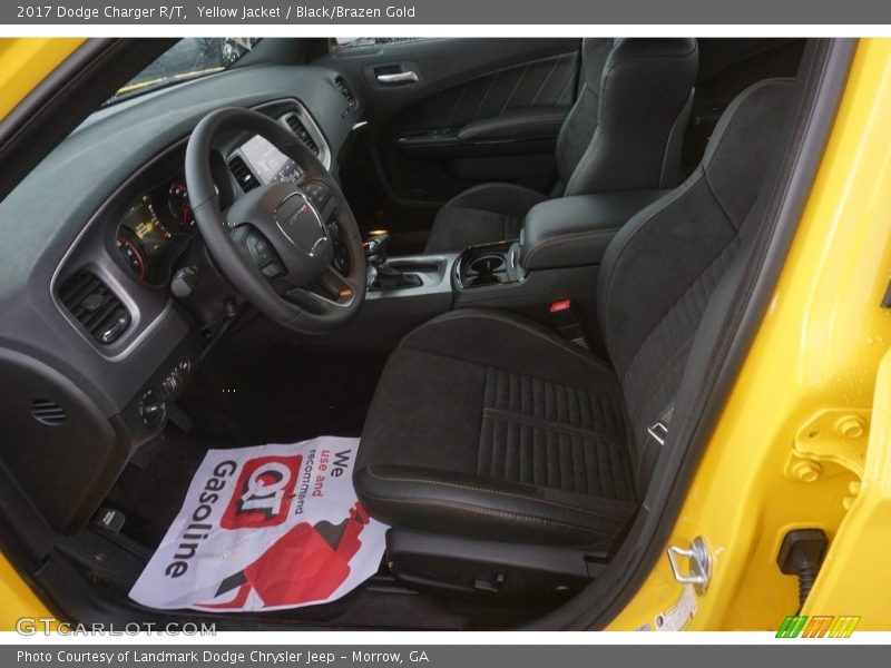 Yellow Jacket / Black/Brazen Gold 2017 Dodge Charger R/T