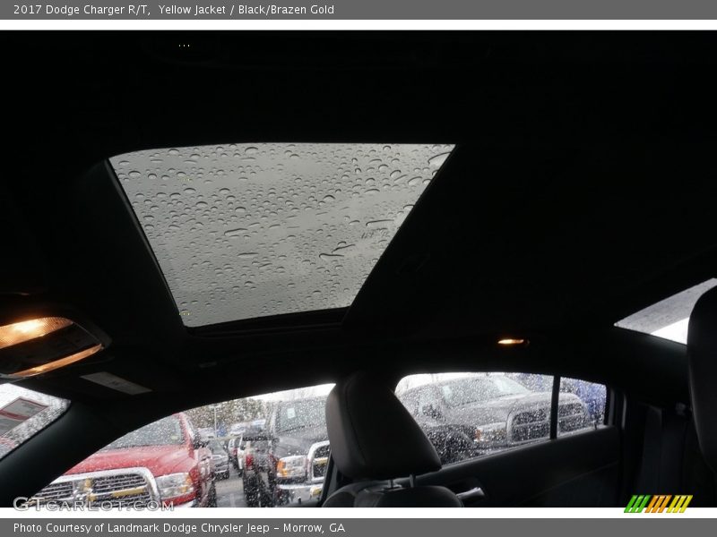 Yellow Jacket / Black/Brazen Gold 2017 Dodge Charger R/T