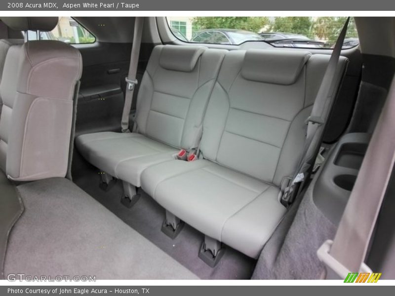 Aspen White Pearl / Taupe 2008 Acura MDX
