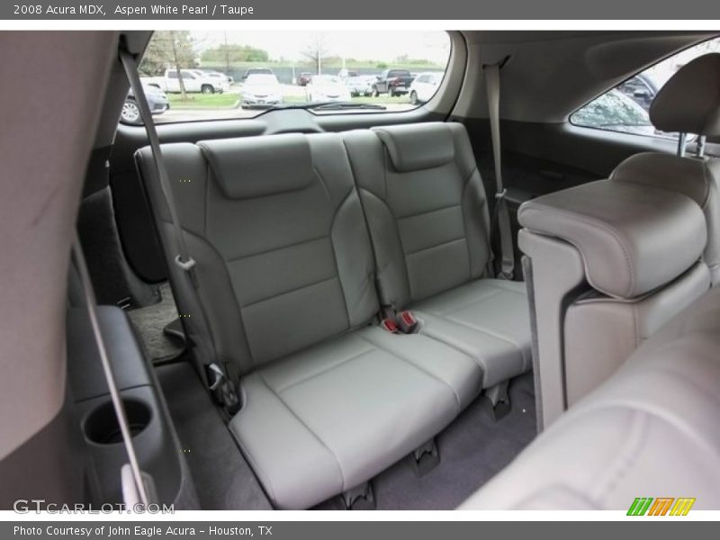Aspen White Pearl / Taupe 2008 Acura MDX