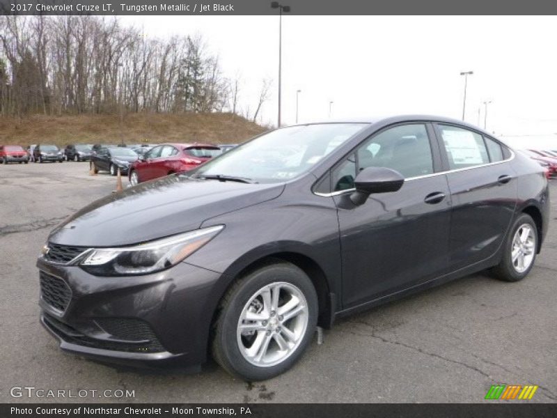 Tungsten Metallic / Jet Black 2017 Chevrolet Cruze LT
