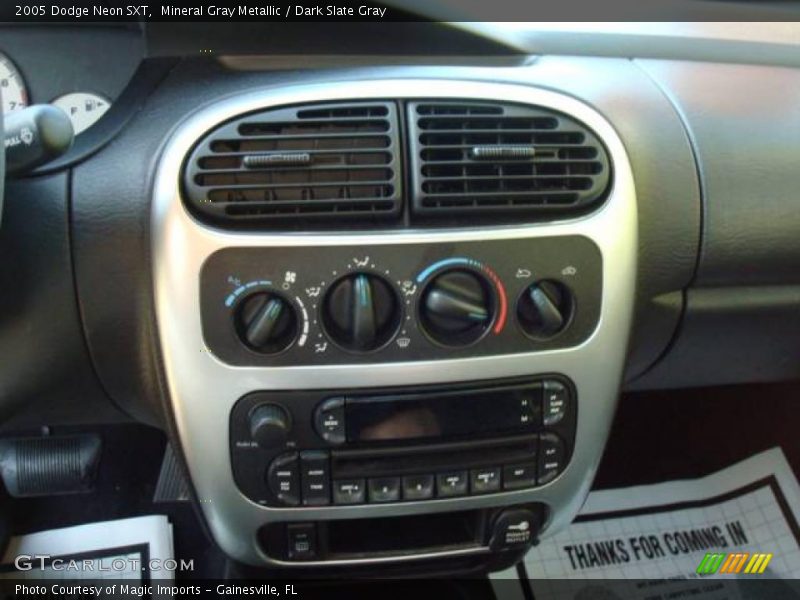 Mineral Gray Metallic / Dark Slate Gray 2005 Dodge Neon SXT