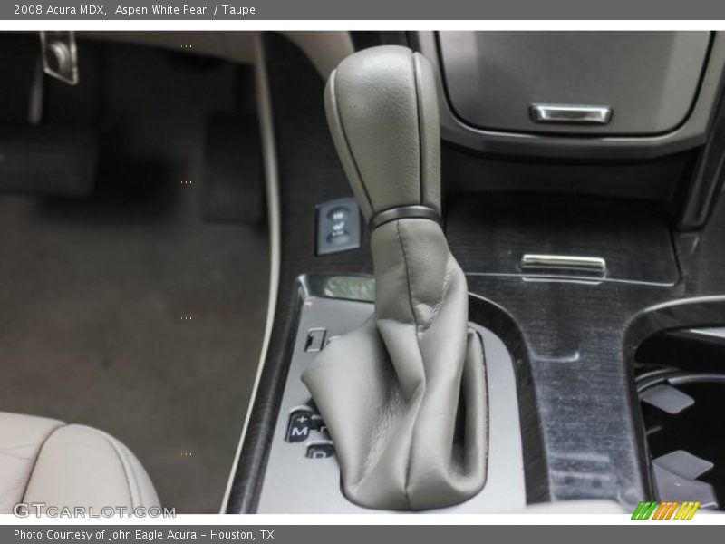 Aspen White Pearl / Taupe 2008 Acura MDX
