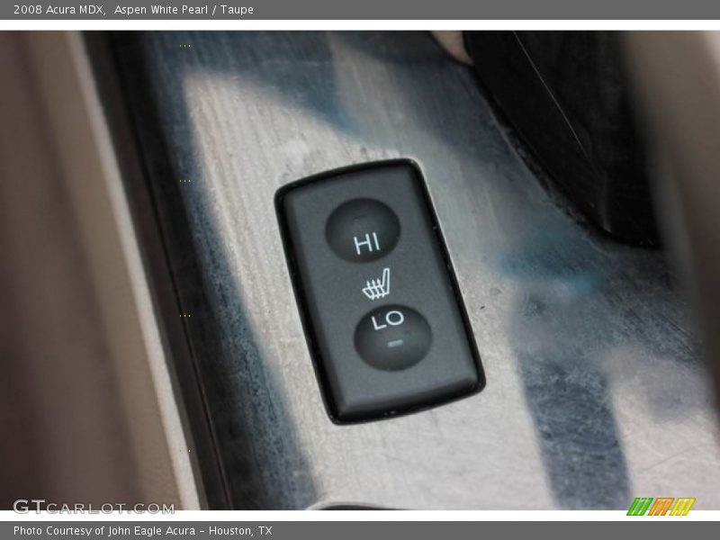 Aspen White Pearl / Taupe 2008 Acura MDX