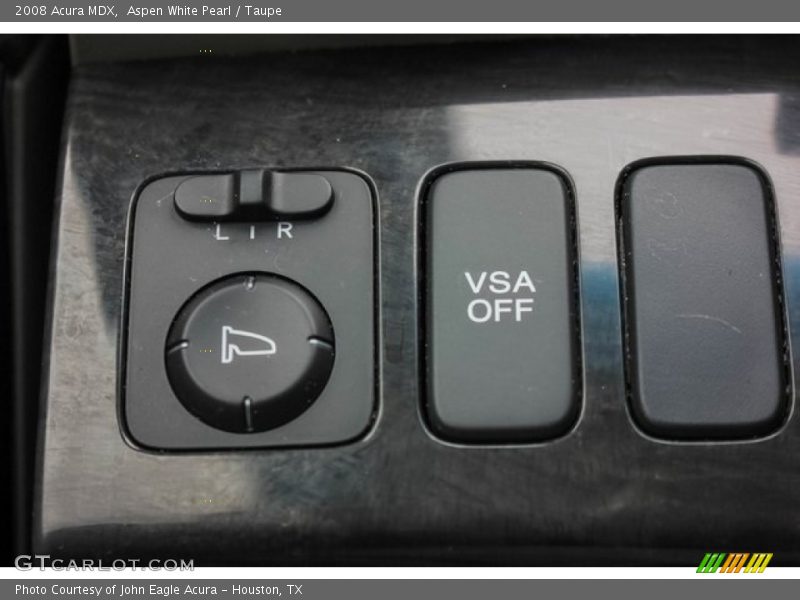Aspen White Pearl / Taupe 2008 Acura MDX