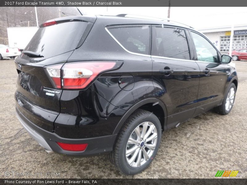 Shadow Black / Charcoal Black 2017 Ford Escape Titanium 4WD