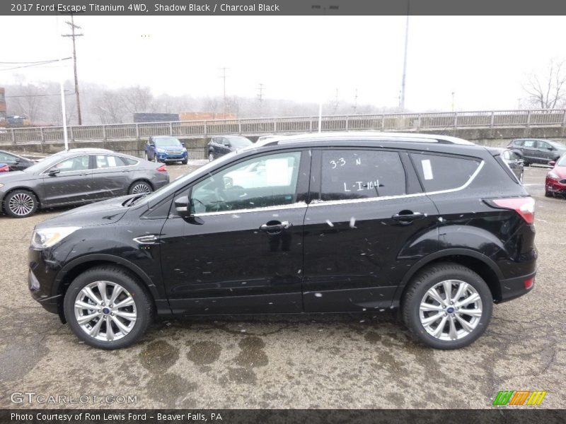 Shadow Black / Charcoal Black 2017 Ford Escape Titanium 4WD