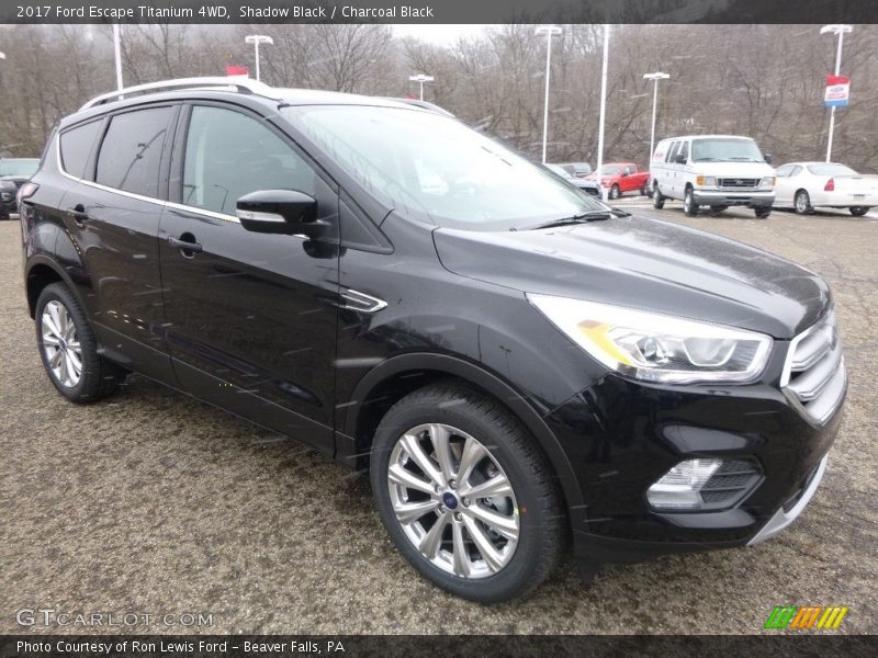 Shadow Black / Charcoal Black 2017 Ford Escape Titanium 4WD