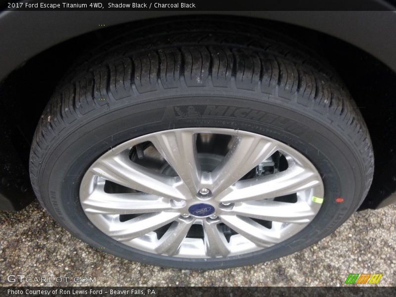 Shadow Black / Charcoal Black 2017 Ford Escape Titanium 4WD