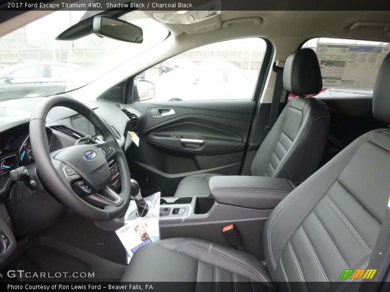 Shadow Black / Charcoal Black 2017 Ford Escape Titanium 4WD