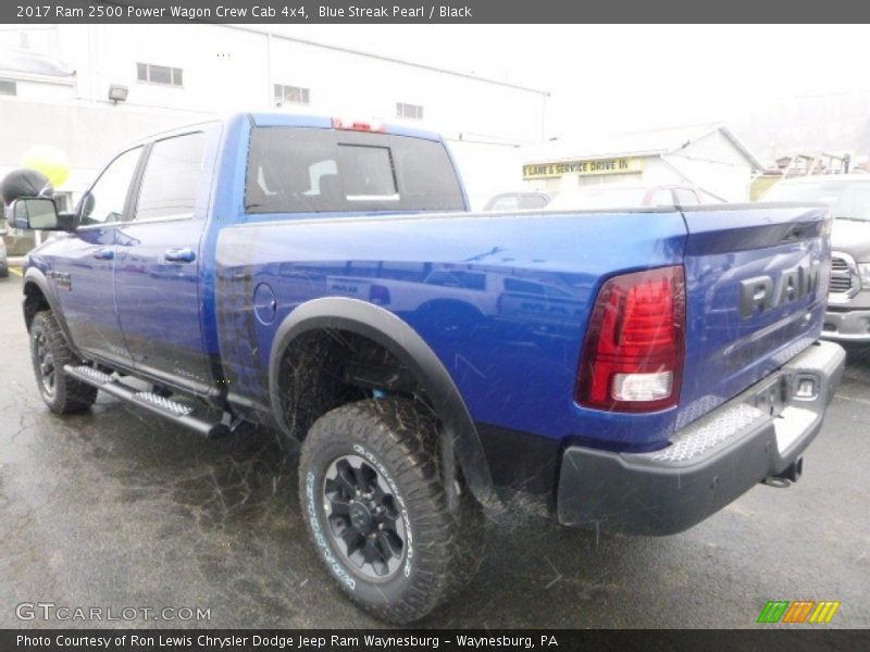 Blue Streak Pearl / Black 2017 Ram 2500 Power Wagon Crew Cab 4x4
