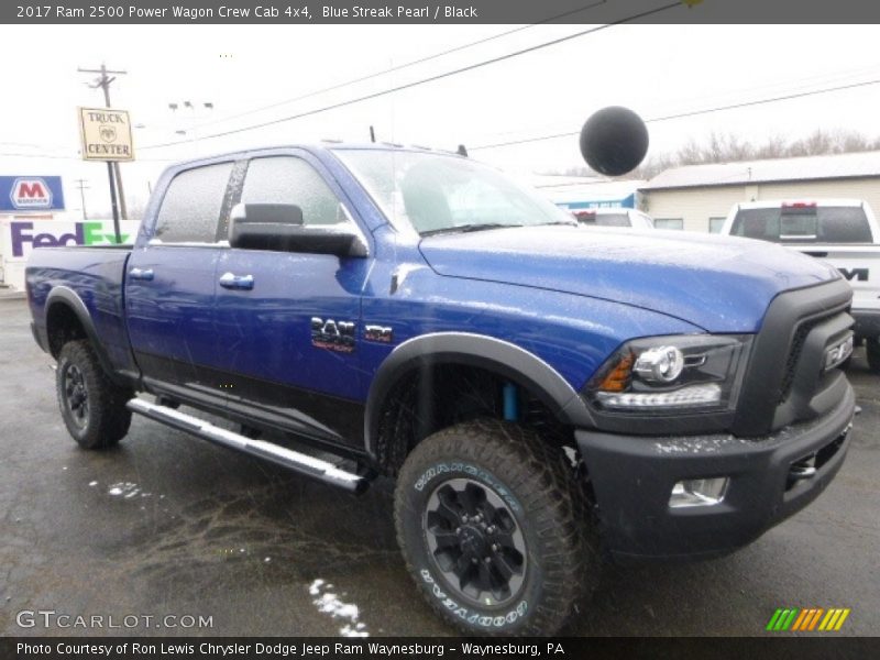 Blue Streak Pearl / Black 2017 Ram 2500 Power Wagon Crew Cab 4x4