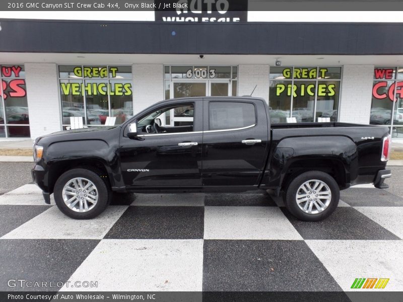 Onyx Black / Jet Black 2016 GMC Canyon SLT Crew Cab 4x4