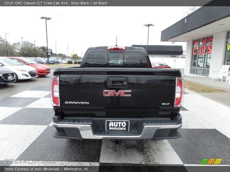 Onyx Black / Jet Black 2016 GMC Canyon SLT Crew Cab 4x4