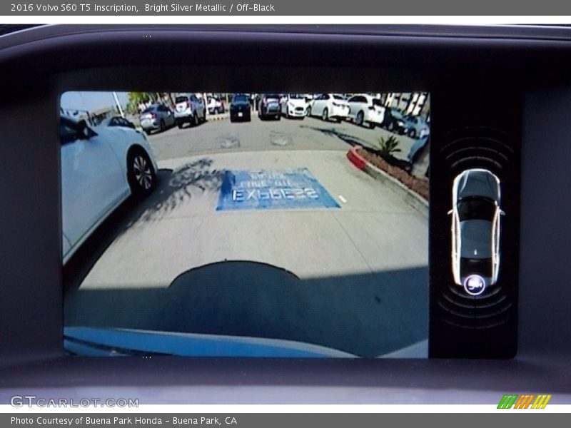 Bright Silver Metallic / Off-Black 2016 Volvo S60 T5 Inscription