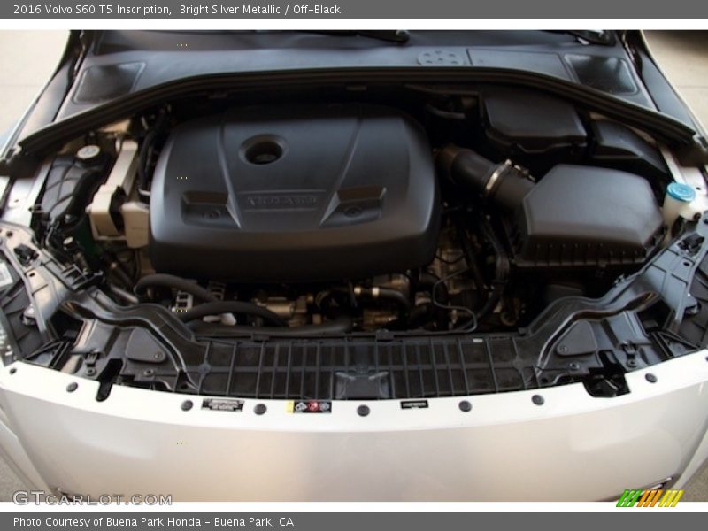 Bright Silver Metallic / Off-Black 2016 Volvo S60 T5 Inscription