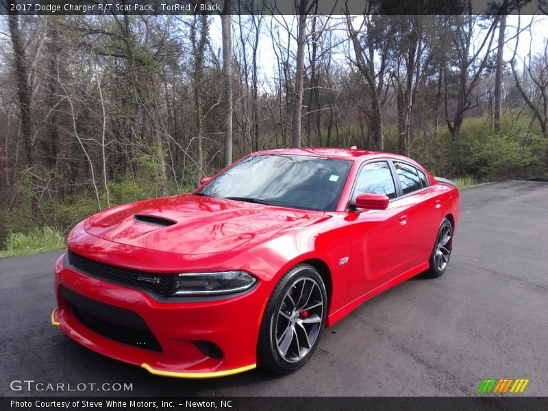 TorRed / Black 2017 Dodge Charger R/T Scat Pack