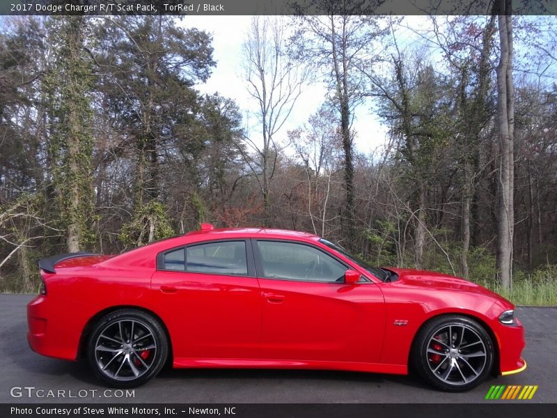 TorRed / Black 2017 Dodge Charger R/T Scat Pack