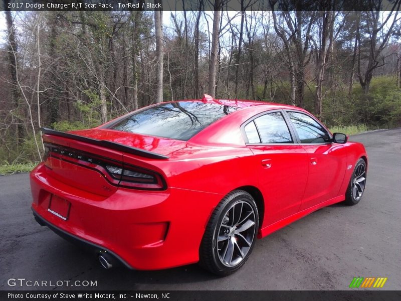 TorRed / Black 2017 Dodge Charger R/T Scat Pack
